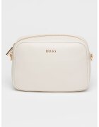 Liu Jo Geanta crossbody din piele ecologica Caliwen - Alb murdar