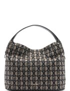 Liu Jo Geanta hobo cu logo - Negru/Bej