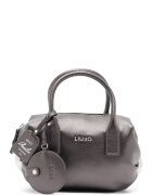 Liu Jo Geanta mica cu accesoriu logo - Argintiu