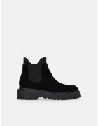 Liu Jo Ghete Chelsea de piele cu detalii logo - Negru