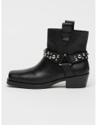 Liu Jo Ghete de piele cu varf patrat si toc Roxy 01 - Negru