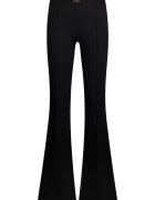Liu Jo Pantaloni cu croiala kick-flared - Negru