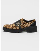 Liu Jo Pantofi cu animal print si catarama - Auriu/Negru/Bej