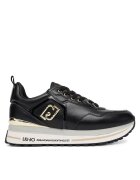 Liu Jo Pantofi sport dama Maxi Wonder 01 BF500 - negru - piele ecologica