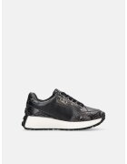 Liu Jo Pantofi sport de piele ecologica cu model - Negru