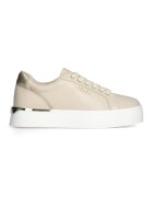 Liu Jo Pantofi sport low-cut de piele - Auriu/Bej inchis