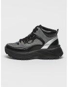 Liu Jo Pantofi sport mid cut cu garnituri stralucitoare - Negru/Argintiu