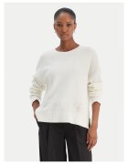 Liu Jo Pulover dama ecru - material tricotat