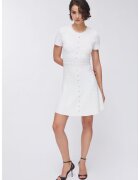Liu Jo Rochie mini cu nituri - Alb