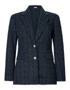 Liu Jo Sacou slim fit cu insertii stralucitoare - Albastru inchis