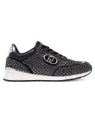 Liu Jo Tenisi dama BF5013 TX365 - negru/argintiu - piele ecologica