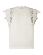 Liu Jo Tricou cu detalii macrame - Alb