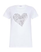 Liu Jo Tricou de bumbac cu strasuri - Alb