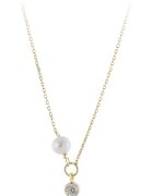 Loisir Colier de argint placat cu aur de 18 K - Auriu