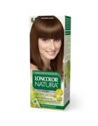 Loncolor Vopsea de par permanenta Natura - 100 ml - 6.34