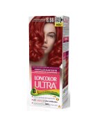 Loncolor Vopsea de par permanenta Ultra 8.66 Rosu Intens Deschis - 100 ml