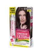 Loncolor Vopsea de par permanenta Ultra Max - 200 ml - 4.11