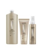 Londa Professional Pachet Sampon Fiber Infusion - 1000 ml + Tratament Reconstructiv 200 ml + Tratament 5 Minute 100 ml - pentru par normal - cu keratina