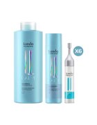 Londa Professional Set Calm - Sampon 1000ml - Balsam 250ml - Ser 6x9ml - pentru scalp sensibil - normal