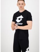 Lotto Tricou cu imprimeu logo Smart - Alb/Negru