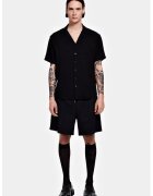 LOUIS GABRIEL NOUCHI Camasa de vara cu maneca scurta - regular fit - Negru