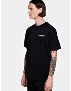 LOUIS GABRIEL NOUCHI Tricou cu print logo în partea stângă - Negru