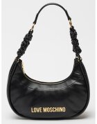 Love Moschino Geanta de piele ecologica cu bareta de umar - Negru