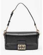 Love Moschino Geanta din piele ecologica cu bareta de umar si clapa - Negru