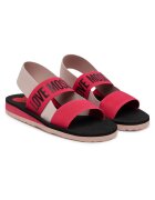 Love Moschino Sandale dama fuxia/cipria