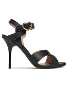 Love Moschino Sandale dama piele naturala - negru -