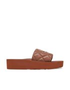 Love Moschino Slapi - Caramel - piele naturala - pentru femei
