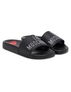 Love Moschino Slapi - papuci femeie - negru