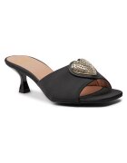 Love Moschino Slapi piele naturala - culoare negru