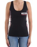 Love Moschino Top Slim fit cu logo -
