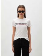 Love Moschino Tricou cu imprimeu 101699 - Alb
