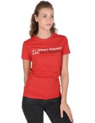 Love Moschino Tricou damă roșu - bumbac - Rosu