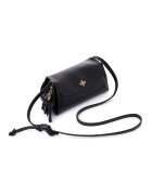 Lucky Bees Geanta crossbody din piele ecologica - Negru - 12x22x11