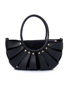 Lucky Bees Geanta din piele ecologica - Negru - 18x35x15