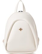 Lucky Bees Rucsac cu bretele ajustabile - Crem