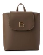Lucky Bees Rucsac din piele ecologica - Maro