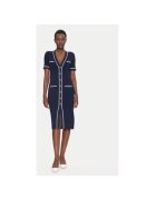 Luisa Spagnoli Rochie dama 100004 CANDELOTTO - Viscoza/Poliamida - Bleumarin - Bleumarin
