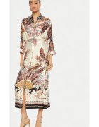 Luisa Spagnoli Rochie dama - 304968617 - Viscoza - Multicolor - Multicolor