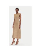 Luisa Spagnoli Rochie dama 58675 CANAPE - Viscoza/Poliester - Bej - Bej