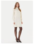 Luisa Spagnoli Rochie tricotata de dama bej - fabrica de calitate