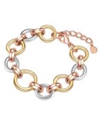 Lulu  Jane Bratara ajustabila placata cu aur de 14K - Auriu rose
