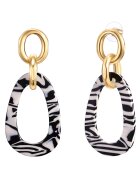 Lulu  Jane Cercei drop placat cu aur de 14K - Auriu