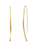 Lulu  Jane Cercei drop placati cu aur de 14K - Auriu