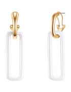 Lulu  Jane Cercei drop placati cu aur de 14K - Auriu