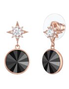 Lulu  Jane Cercei drop placati cu aur de 14K - Auriu rose