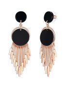 Lulu  Jane Cercei drop placati cu aur de 14K - Auriu rose
